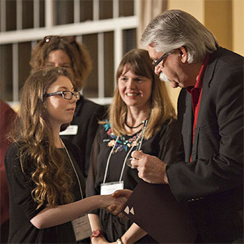 Image - Young authors take home $10,000 in winnings at inaugural Laurier Stedman Prize celebration