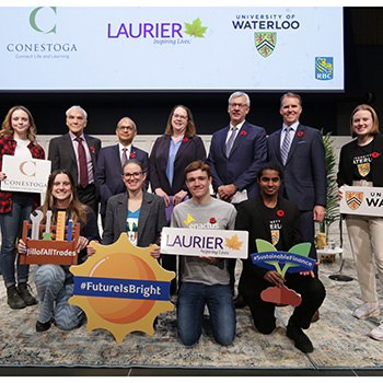 RBC Foundation supports new climate change management programming at Laurier.