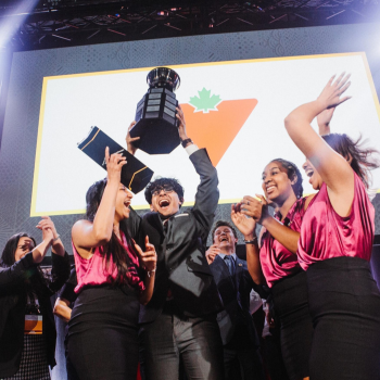 Enactus Laurier team named champions at Enactus National Exposition, prepare to compete at World Cup. 